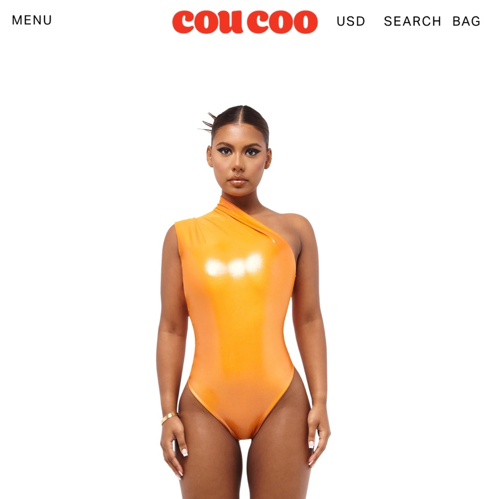 Orange Bodysuit ✨
